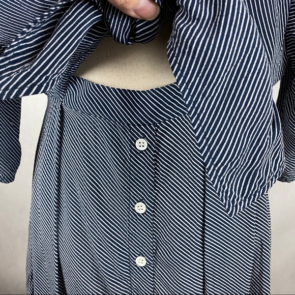 Faithfull The Brand Romper Skirt Striped Knot Tie - Picture 7 of 14